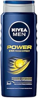 NIVEA MEN Power 24 H Fresh Effect 3w1 Pobudzający żel pod prysznic męski 500 ml