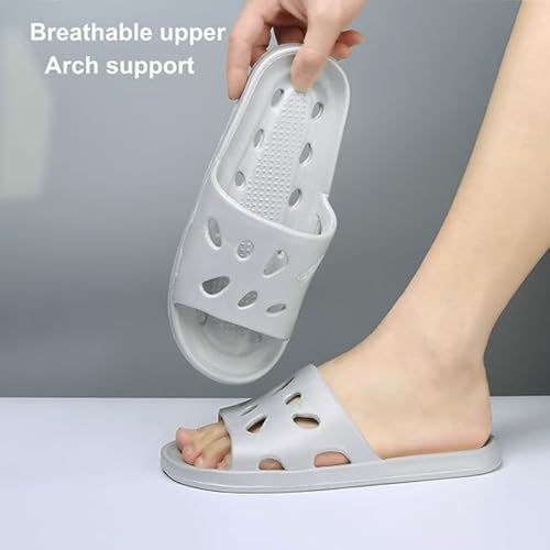 Shower Shoes for Women with Holes Quick Drying Bathroom Slippers Gym Slippers Soft Sole Open Toe House Slippers2