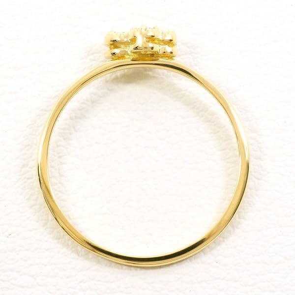 イエローゴールド 【テキスト】 リング ? ダイヤモンド 0.35ct 