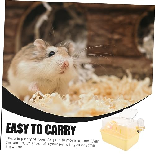 COLLBATH Caixa Porquinho Da Índia Gaiola De Hamster Recipiente De Viagem Para Hamster Produto Extern