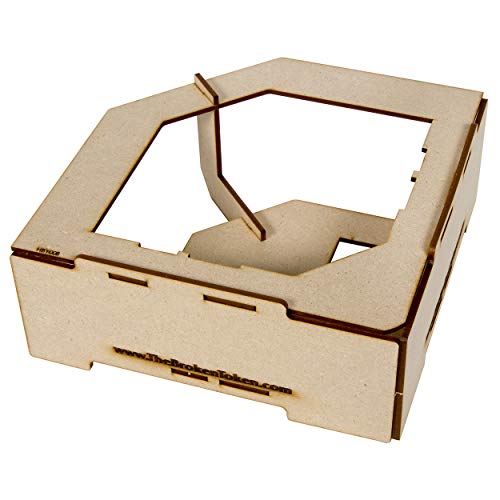 Image of The Broken Token Modular Paint Rack - 90 Wedge Riser for Modular Paint Racks - Customize Your Setup, Reach Your Bottles, Brushes and Pots with Easy Organization & Access