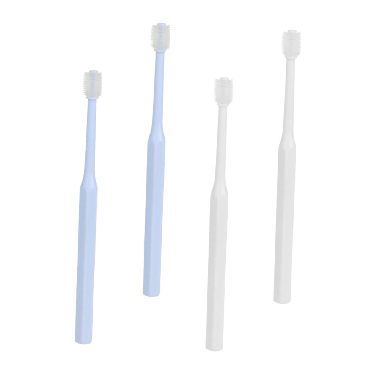 YARNOW 2 Set Di Spazzolino Da Denti A Doppia Faccia Spazzolino Da Denti Per Animali Domestici Per Gattini E Cuccioli Design Portatile E Confortevole 4 Pezzi * 2