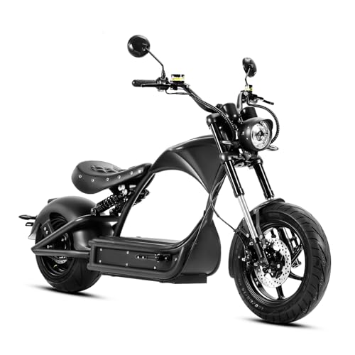 eAhora M1P Pro 4000W Electric Motorcycle for Adults,50Hight MPH, 60V42AH Battery with 55Miles Long Range?Steel Legal (M1P Pro with Bluetooth Speaker)