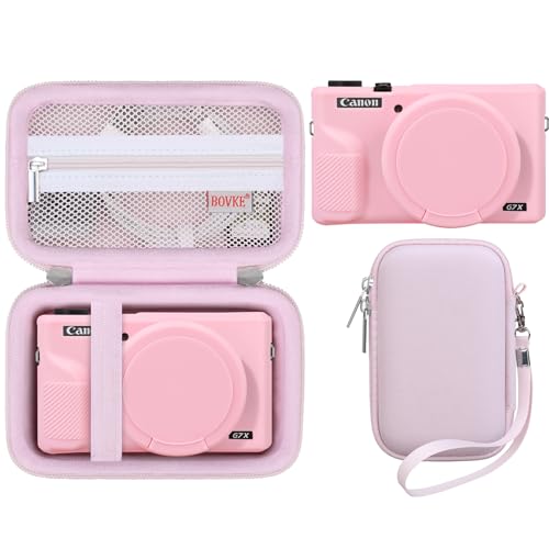 Funda rígida y cubierta de silicona para Canon G7 X Mark III miniatura 1