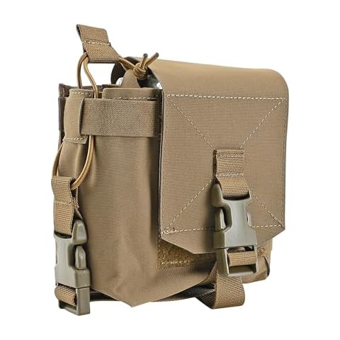Tactical Molle Admin Pouches General Purpose, SABADO Versatile GP Pouch for Radio Water Magazine IFAK Storage, EDC MOLLE Pouch for Chest rig Cover