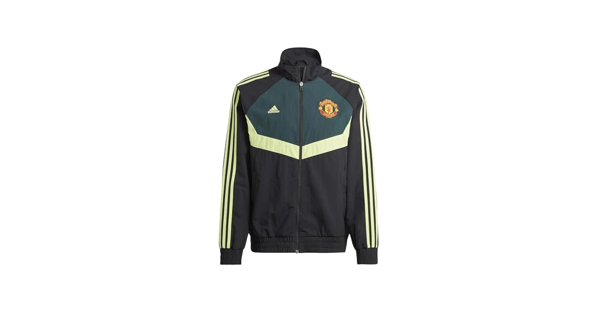adidas Manchester United セットアップ ナイロン上下 黒 マンチェスター・ユナイテッド-