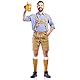 Lavley Bier Kniestrümpfe für Männer und Frauen - Lustiges Knebelgeschenk für Bierliebhaber, Oktoberfest-Kostüm (Ein Bier Bitte)