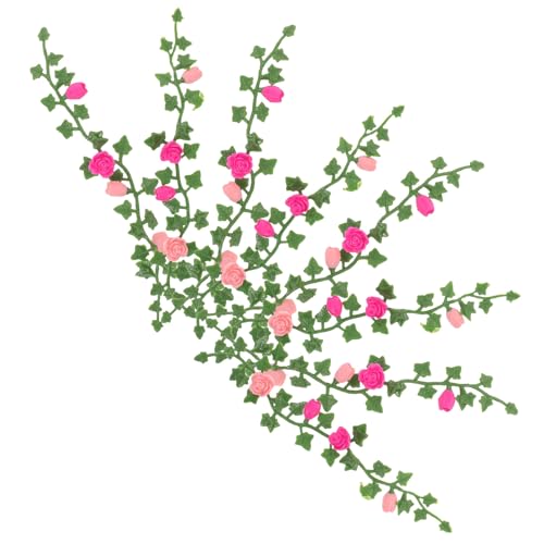 Accessoires de fleurs pour mini-jardin - Finition artisanale de roses