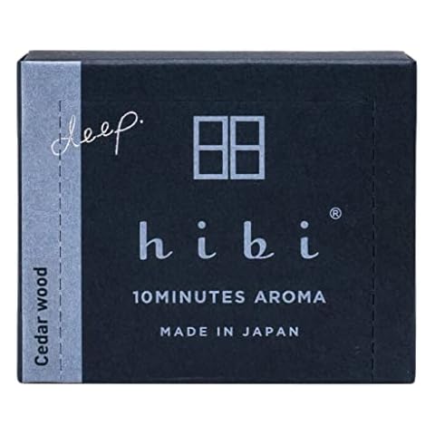 Hibi Box of 30 Incense Matches | Cedarwood Cover