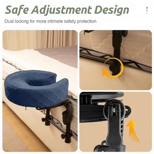 Image of Massage Headrest for Bed, Head Holder & Face Cradle with Face Down Pillow