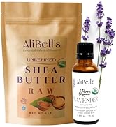 AliBell's BOGO - Buy 1 Shea Butter Raw Organic and Get a Free Lavender Essential Oil Free