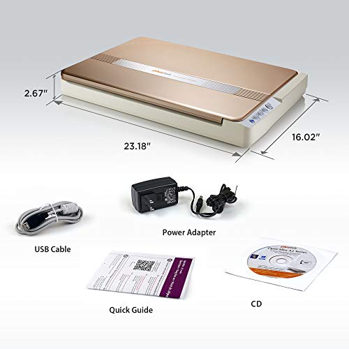 Plustek OS1680 Opticslim 1680 - High Speed Large Format Flatbed Scanner thumb #7