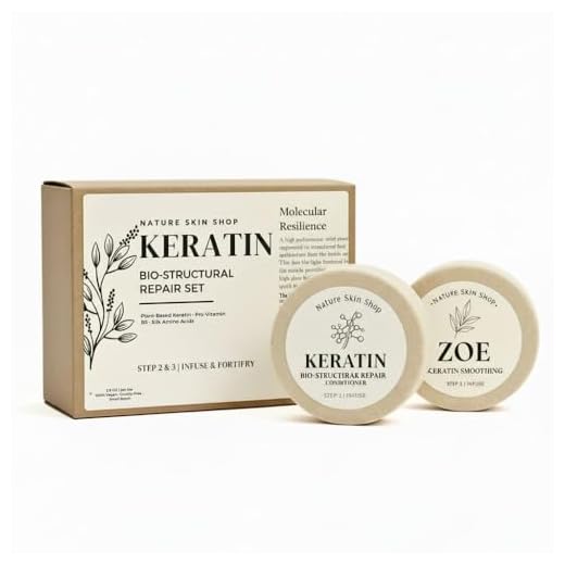 Keratin Shampoo and Conditioner Bar Set