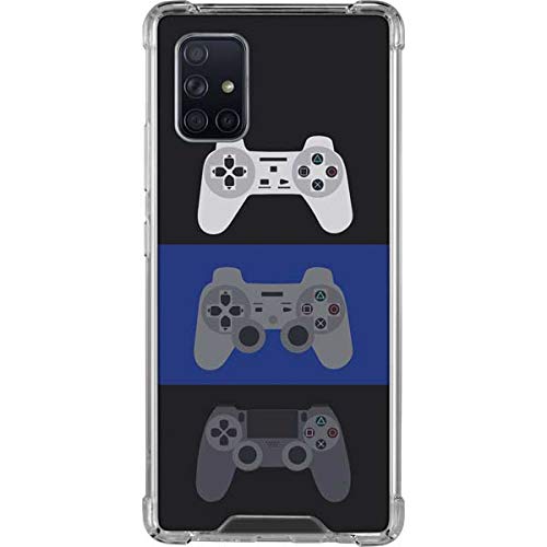 Skinit Clear Phone Case Compatible with Samsung Galaxy A71 5G - Officially Licensed Skinit Originally Designed Playstation Controller Evolution Design