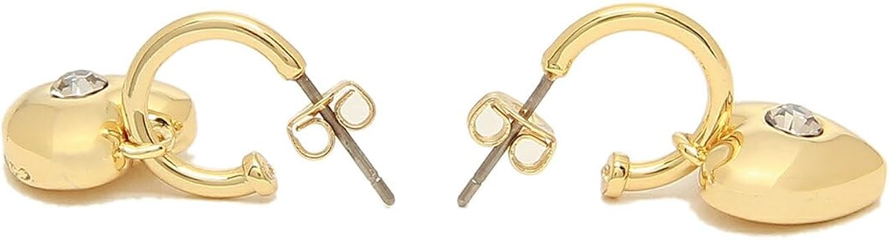 Amazon.co.jp: [コーチ]アウトレット ピアス ハート フープ