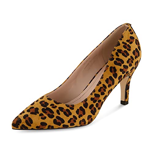 CUSHIONAIRE Women's Halsey Dress Pump with +Comfort, Wide Widths Available