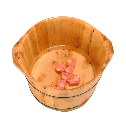 Bañera para pies de cedro para sauna y spa miniatura 1