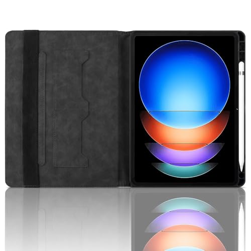 Coque Xiaomi Pad 6S Pro 12,4 antichoc avec sangle réglable noire