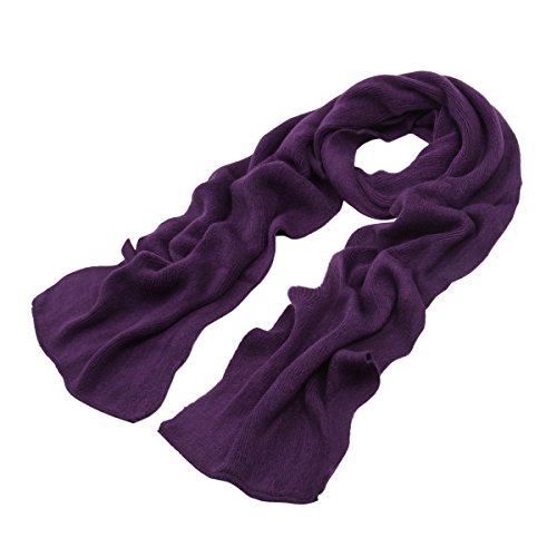TrendsBlue Classic Soft Unisex Solid Color Warm Winter Scarf2