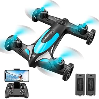 Jiakora V11 Mini Drone with 1080P HD FPV Camera for Kids,Remote Control Drone with Land Mode or Fly Mode, 2 Batteries Longer Flight Time, App Control, Altitude Hold,3D Flips, Gift Toy for Boys Girls