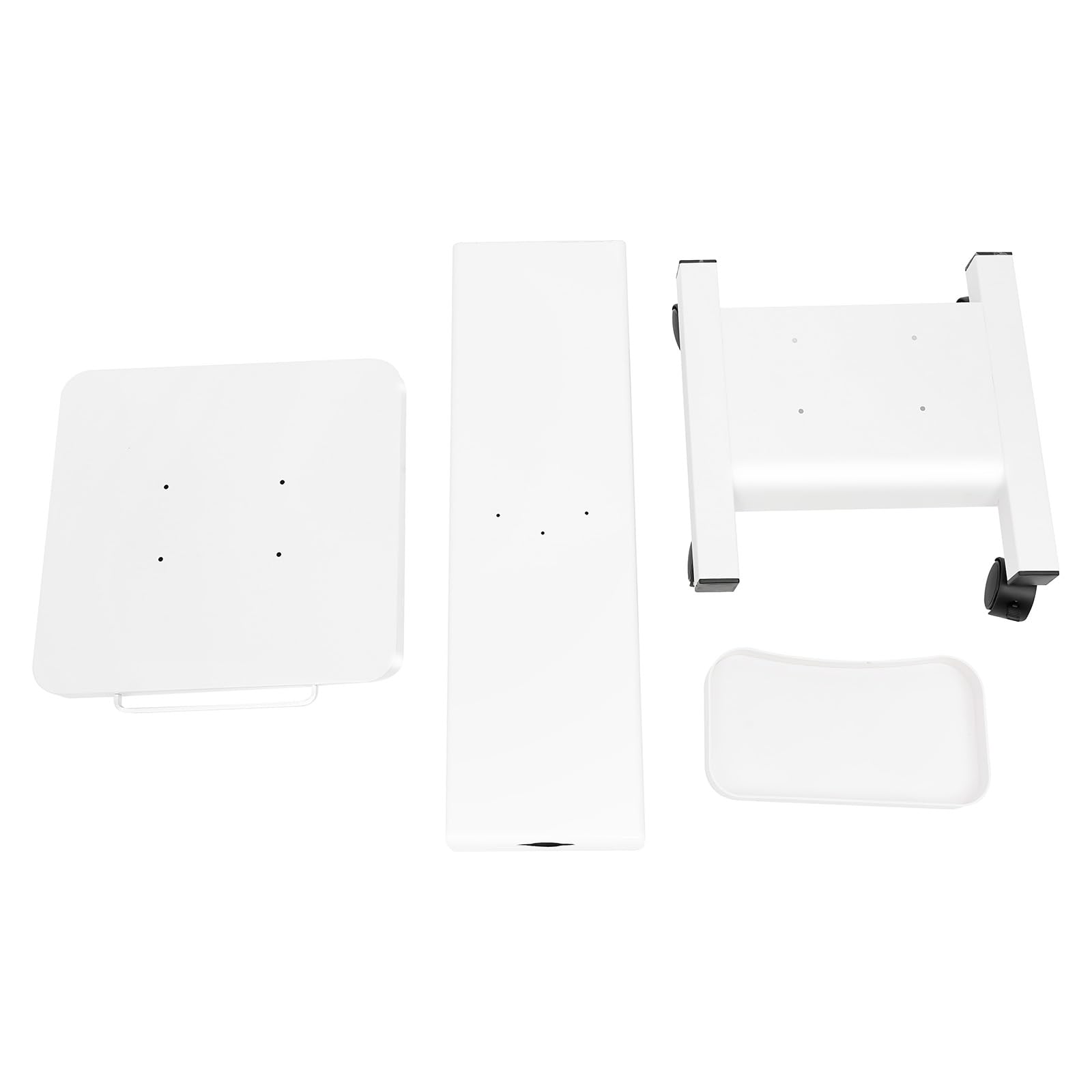 Carro de trabajo para salón de belleza, carrito de belleza, carrito de belleza, carrito de peluquería, con 4 ruedas, para salones de belleza, 70 x 35 x 35 cm, color blanco