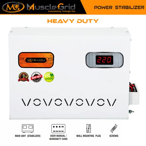 Image of 5KVA (90V-300V) Heavy Duty Mainline Voltage Stabilizer for Home (Mainline 5KVA (90V-300V))