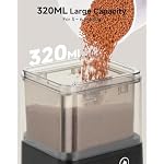 fishkeeper Automatic Fish Feeder for Aquarium - 320ML Large Capacity Adjustable Fish Feeder Automatic Dispenser with Timer for Vacation, Weekend or Daily Use, Three Fixed Methods - Image 2