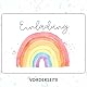 Gentle North 15 x Einladungskarten Kindergeburtstag (A6) - Regenbogen Partyeinladungen zum Kinder Geburtstag für Jungen, Mädchen, Jugendliche & Teenager - Einladungen zur Geburtstagsfeier