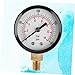 TOPPERFUN Pressure Gauge Vacuum Pressure for Air Compressor HVAC Water Oil Gas Industrial Gauge
