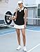 LOMON Sleeveless Golf Shirts for Women Collared Polo Summer Printed Athletic Tank Tops Ladies Moisture Wicking Tennis Hiking Shirt