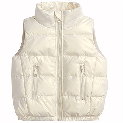 Heavyoff Bebé Abajo Chaleco Chicos Chicas Chaleco de Plumón Sin Mangas Acolchado Chaqueta Invierno Abrigo Cover