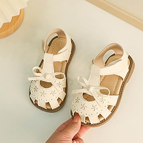 Girls Summer Casual Soft Bottom Cute Bowknot Shoes Beach Baotou Sandals Infant Girl Sandals3