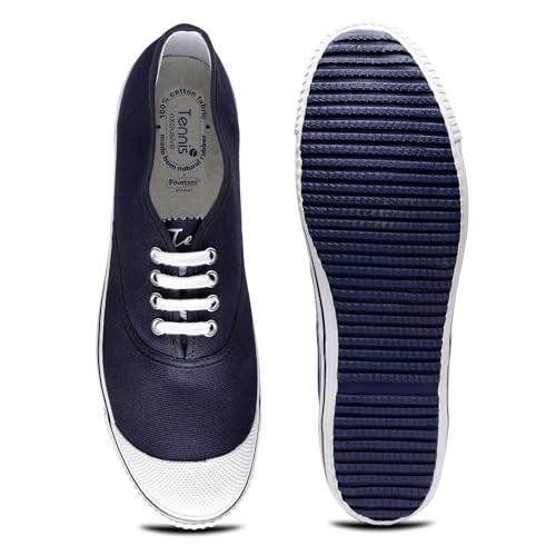Image of SCHOOL BIRDS Tennis Shoe for Adult Boys and Girls | PT Canvas Uniform School Shoe