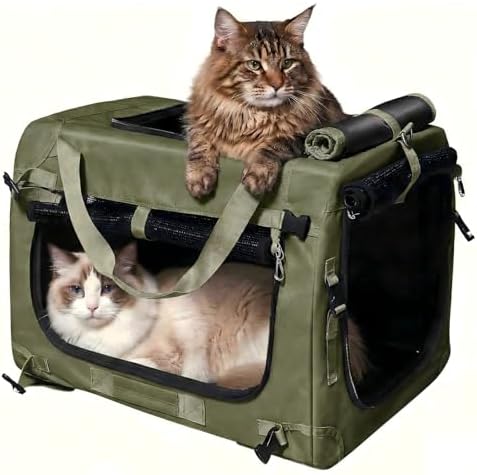 Extra Large Cat Carrier for Large Cats or 2 Small Cats - Soft-Sid...