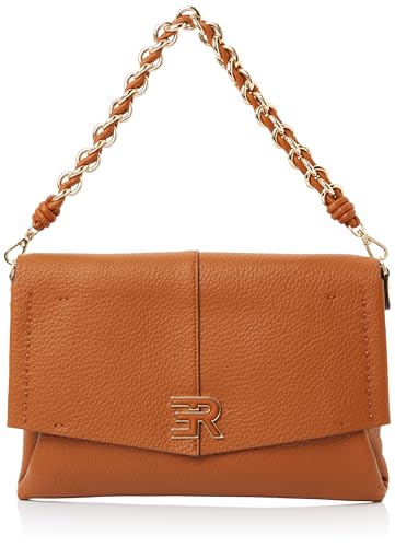 ERMANNO FIRENZE, CLUCTH EBA AW25, TAN, TALLA ÚNICA