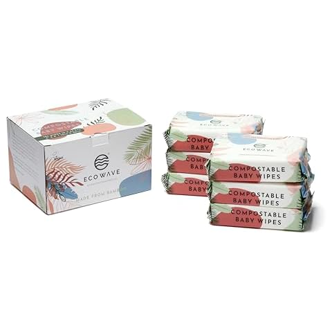 Eco Wave 100% Compostable Bamboo Baby Wipes Cover