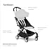 BABYZEN YOYO2 Stroller Frame, White - Includes 5-Point Harness, Multi-Position Reclining Backrest, Canopy Extensions, Padded Shoulder Strap & Protective Storage Bag