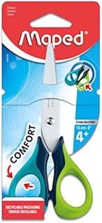 Maped Sensoft 3D Scissors 13cm 5 inch (Assorted Colours)