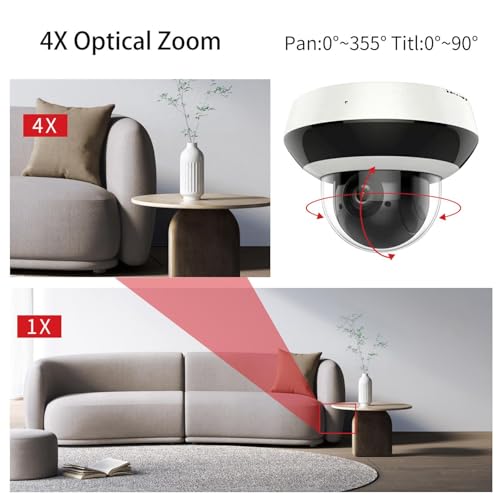 Hikvision 4MP PTZ IP Dome Camera