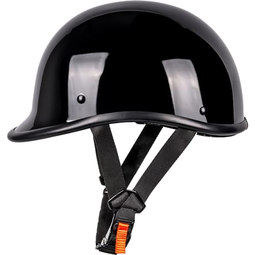 Yesmotor Vintage Motorcycle Half Helmet thumb #1