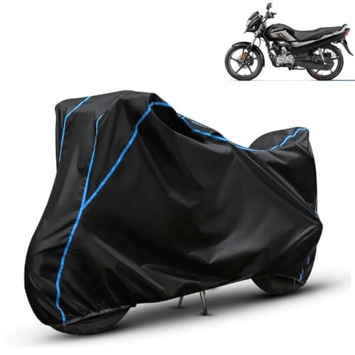 Image of Kerwa Waterproof Bike Cover Compatible with Hero Super Splendor Xtec | Dust Proof, UV-Resistant, All-Weather Protection Bike Body Cover, Windproof Elastic Bottom