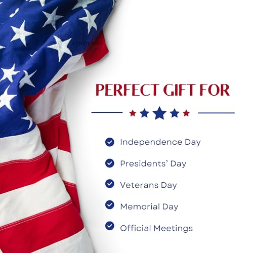 Image of American Flag Pin for Suit, Double Magnets for Ease and Safe Attachment, Quality Lapel Pin Collection, Show Your Pride!