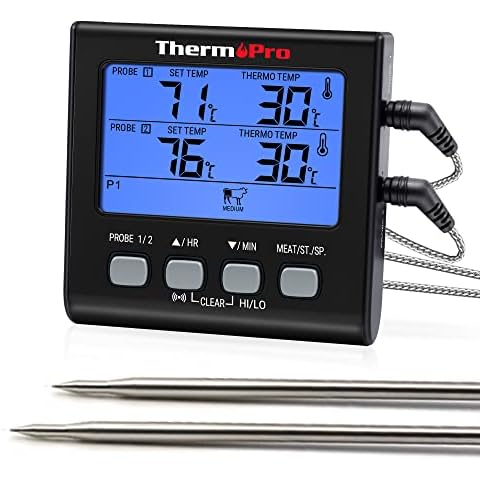 Termómetro para Carne ThermoPro TP17B de Doble Sonda Cover