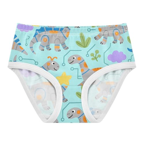 GuoChe Brief Panties Daily Wear Panties Briefs Underwear for Baby Girls in Sizes 2T,3T, 4T, 5T, 6Y and 8Y - Main Image