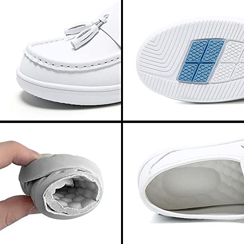 Image of Nurse Shoes for Women Nursing Shoes Zpatos para Trabajar en Restaurante de Mujer Flats for Women