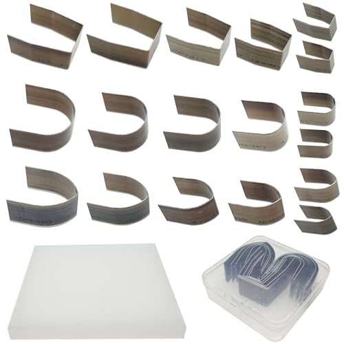 Outils de poinçonnage pour cuir avec 19 matrices pour réussir vos trous nets
