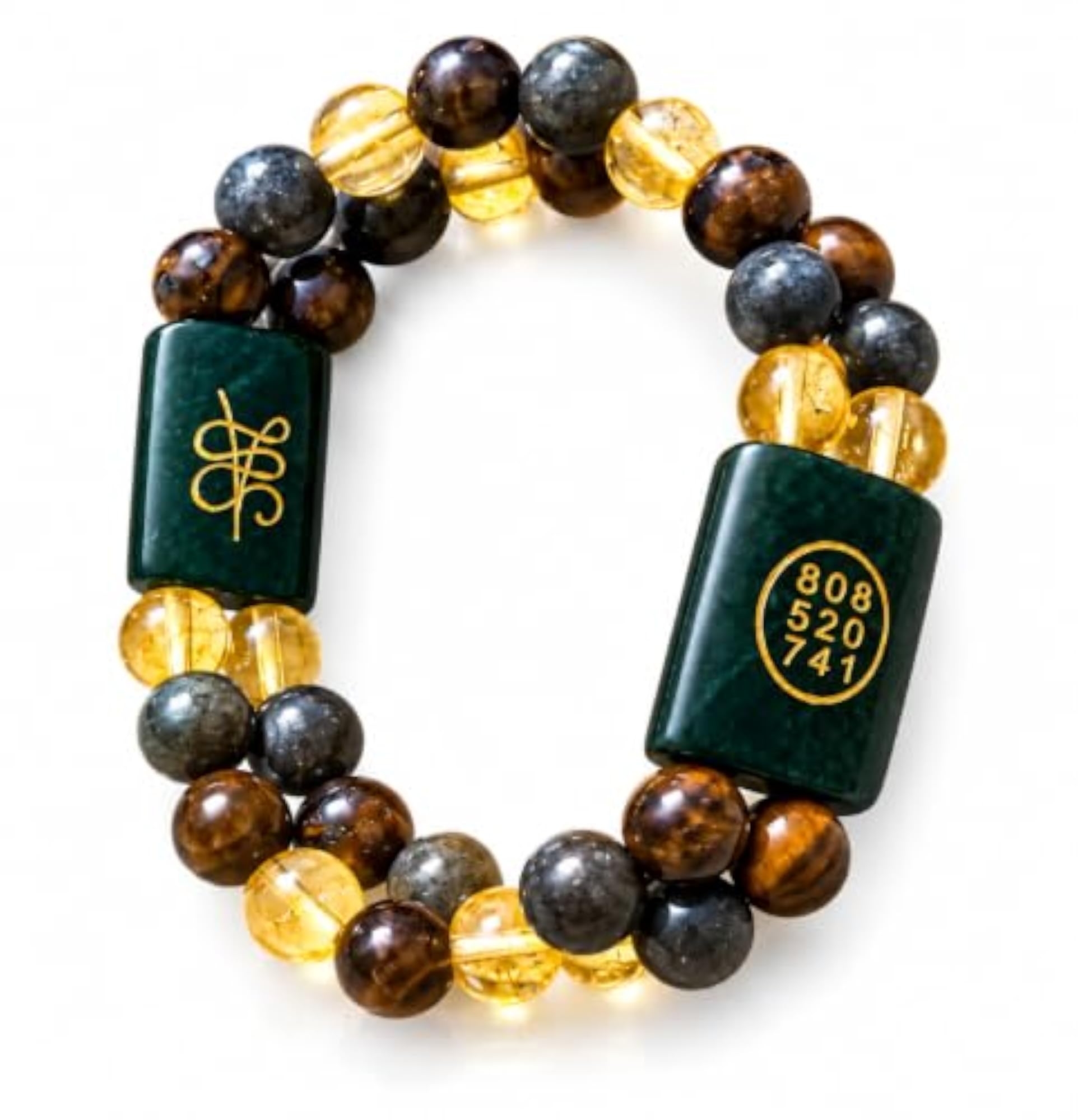 8 Mukhi Rudraksha Money Magnet Bracelet
