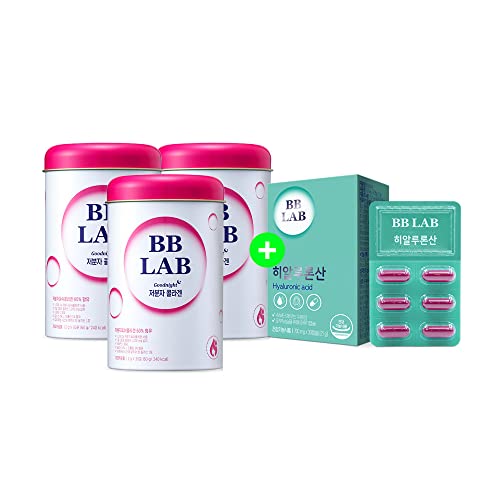 Bb Lab Collagen And Hyaluronic Acid Bundle(Pack Of 4) Low-Molecular Collagen Stick Supplement, Marine Collagen, Fish Collagen, Vitamin C, Hyaluronic Acid, Fast Absorption - 120 Ct #TOP4