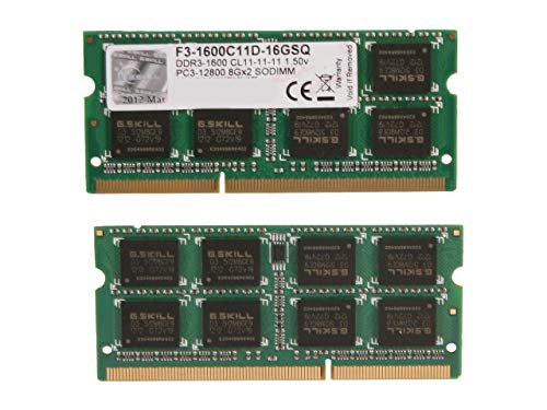 F3-1600C11D-16GSQ 16 GB