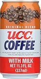 Original Blend UCC Coffee with Milk - 11.3 Fl Oz (Pack of 6) by C&U